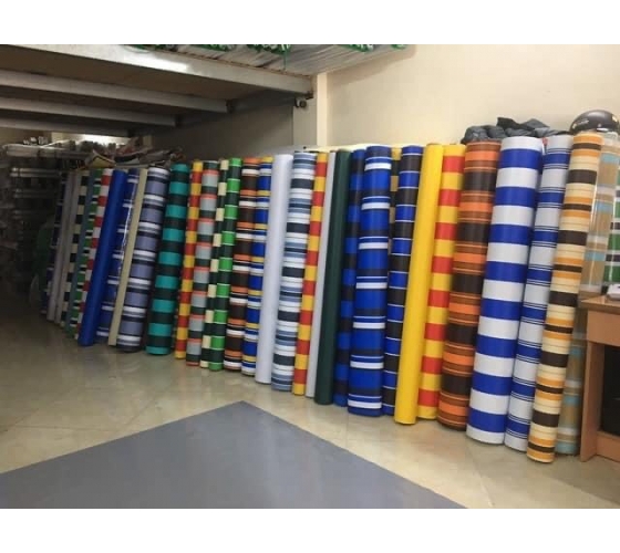 Bạt sọc pvc Huệ Linh